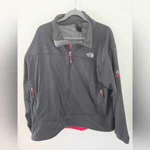 The North Face Summit Series WindStopper Jacket Mens Size XXL Softshell Gray